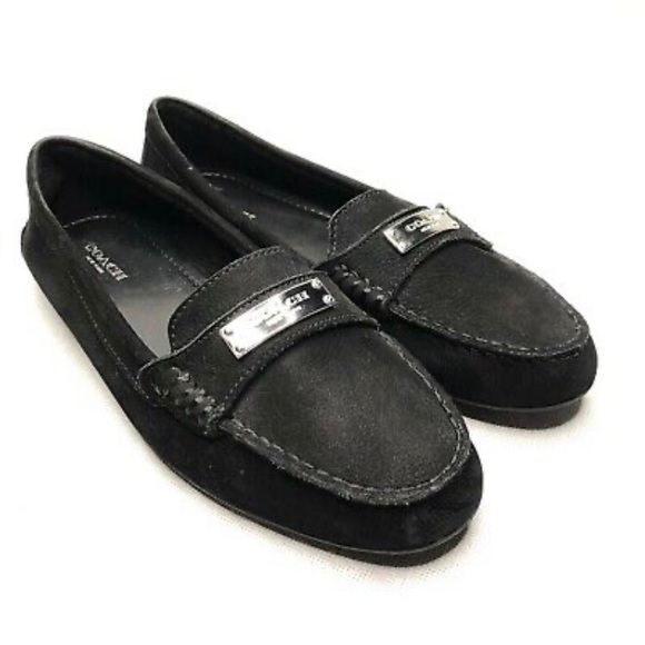 Coach | Shoes | Coach Black Suede 